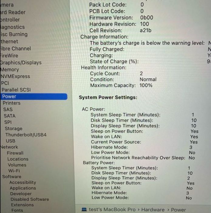 Macbook Pro 16 inch M3 Pro 18 Gb 512 SSD