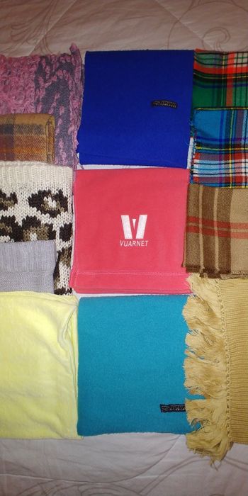 Шалове, различни дебелини и разцветки