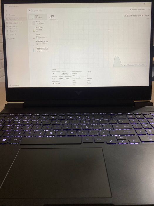 HP Victuc ноутбук