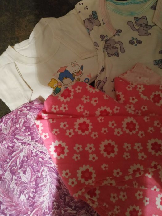 Детские распошонки от 0 до 12 месяцев