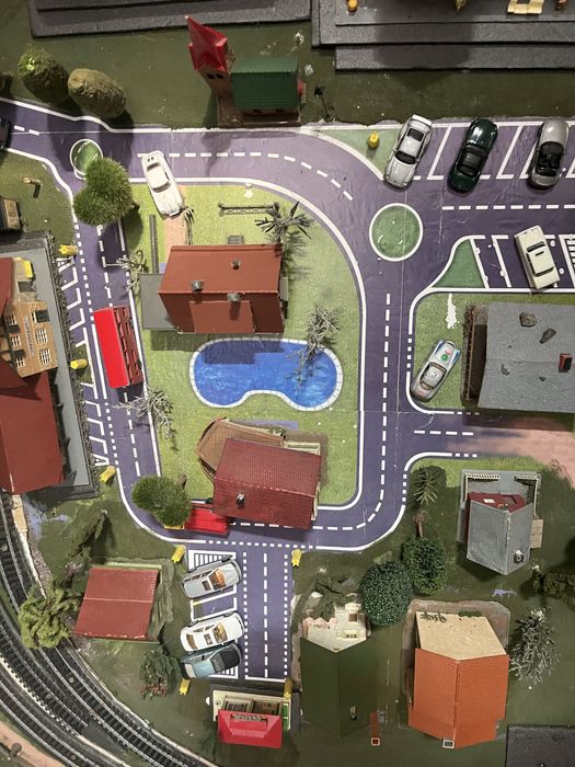 Diorama trenulete electrice