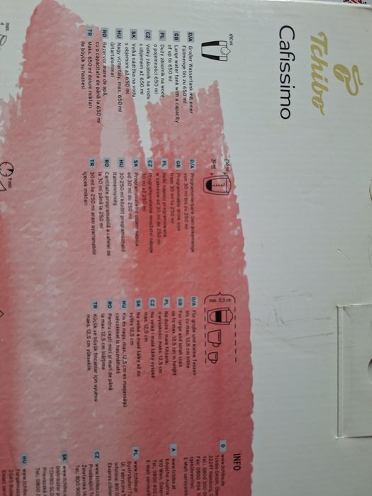 Expresor Tchibo Cafissimo easy