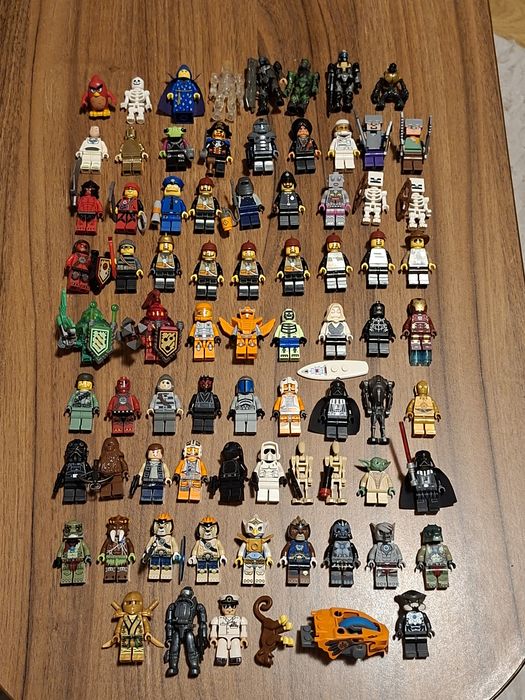 Lego Marvel Star Wars Nexo Nights Minecraft Chima City Diverse Minifigurine