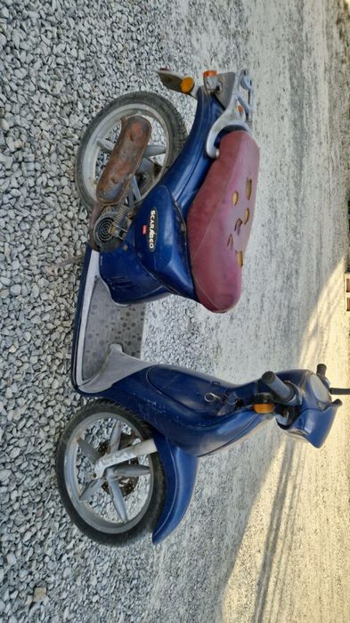 Aprilia  scarabeo 49cc si Honda Deauville 650cc v-twin
