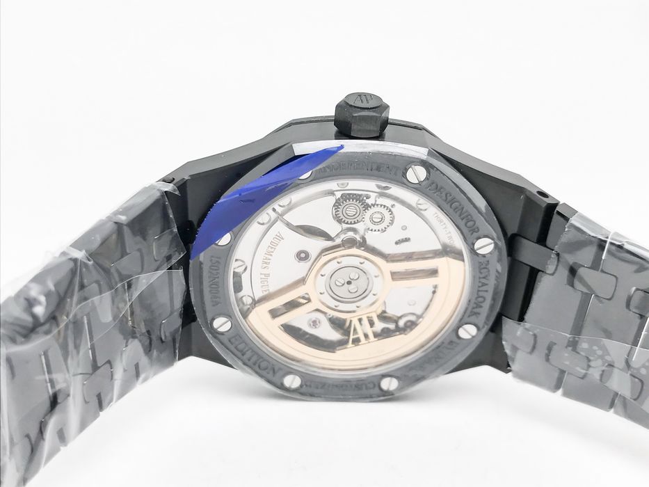 Audemars Piguet Royal Oak 15500 41mm черна керамика - мъжки часовник - QC снимки