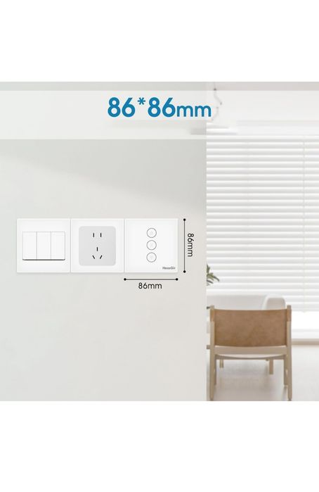 Set 4 intrerupatoare pentru rolete HeuxGir WF-CS01, control vocal!