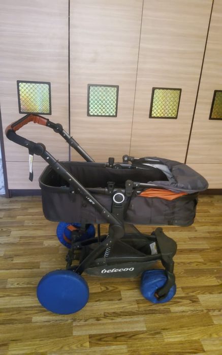 Продам детскую коляску с автокреслом