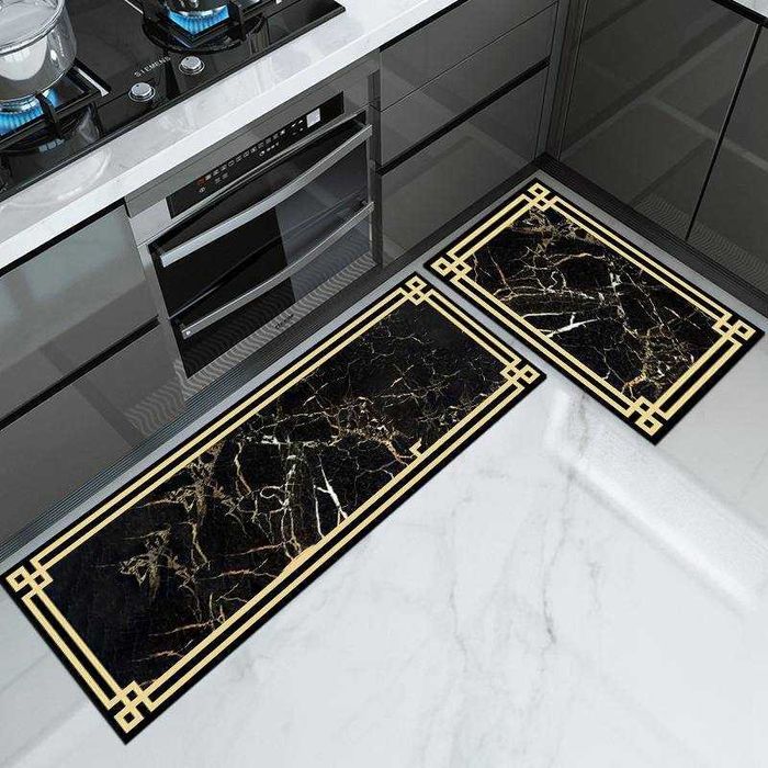 Комплект ковриков для ванной и кухни, универсальные, нескользящие