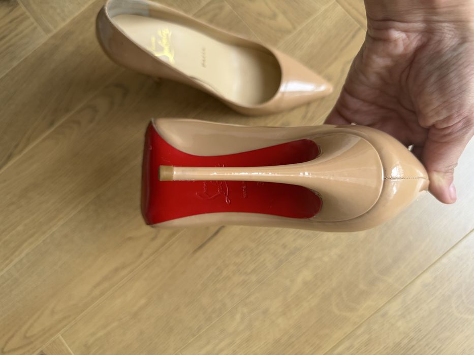 Туфли лодочки бежевые