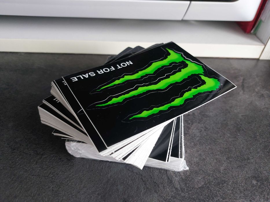 Abtibilduri MONSTER Energy Drink 11 x 8 cm