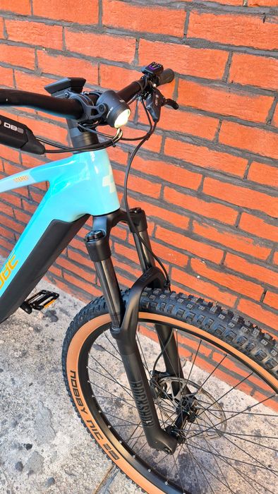 Електрически карбонов велосипед E bike CUBE STEREO 140 Race, BOSCH CX