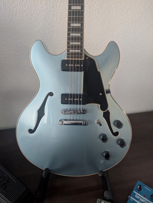 D'angelico Premier DC P90 chitară electrică semihollow