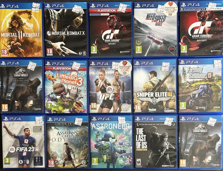 Playstation 4 Плейстейшън 4 games PS4, игри, 15.34€ (30.00 лв) за брой
