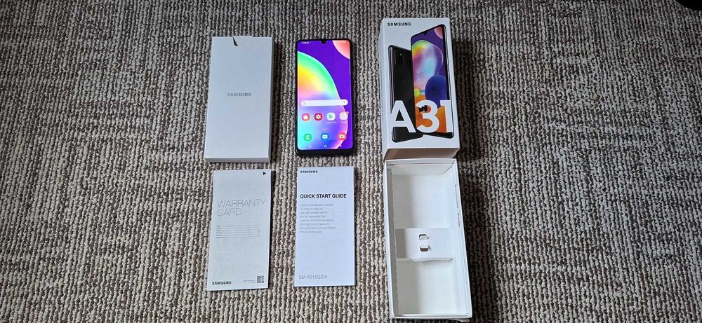 Samsung Galaxy A31 64 Gb Dual Sim, culoare Prism Crush Black
