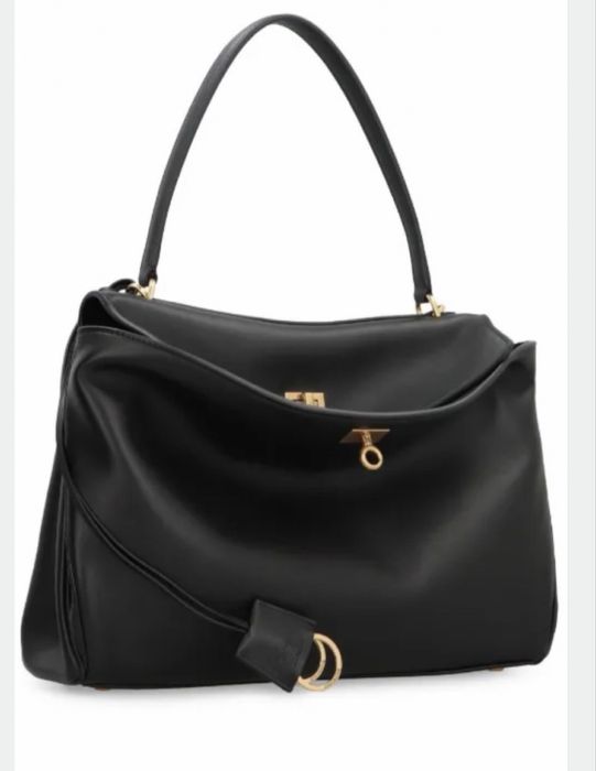 Чанта по модел на Balenciaga Rodeo естествена кожа