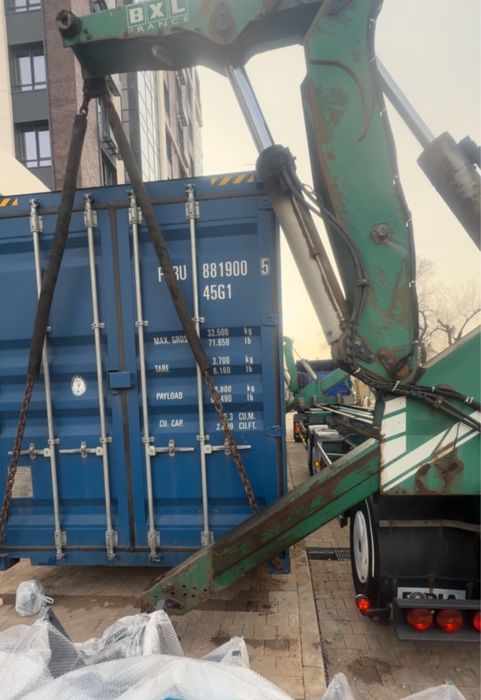 Услуги контейнеровоза манипулятора