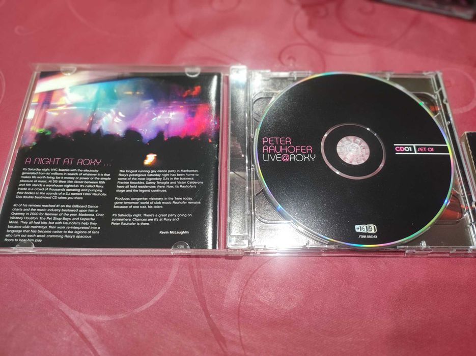 Оригинален двоен диск CD Peter Rauhofer – Live @ Roxy (Двоен албум)