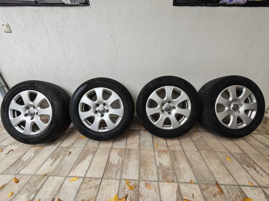 Продавам четири броя джанти с гуми за Audi Q7 / WV Tuareg