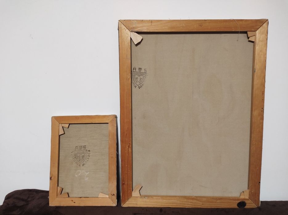 Pictura in ulei pe panza W. Hartmann " Speranta " 1