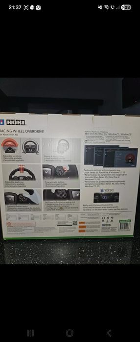 Volan cu pedale x box oane