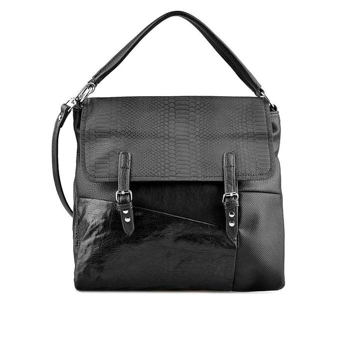 Дамска черна чанта tendenz