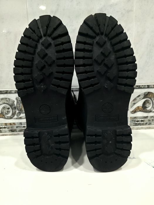 Мъжки боти Timberland, 44.5 (29.5см), Черни, Кожа