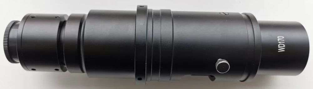 Obiectiv parfocal pentru camera de microscop