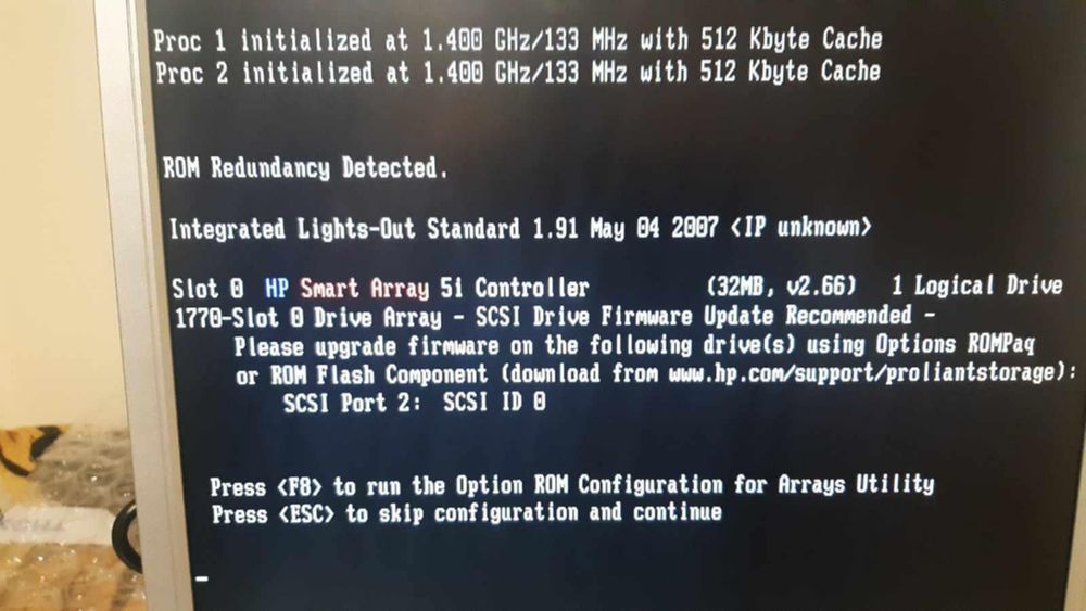 Сървър Compaq proliant DL360