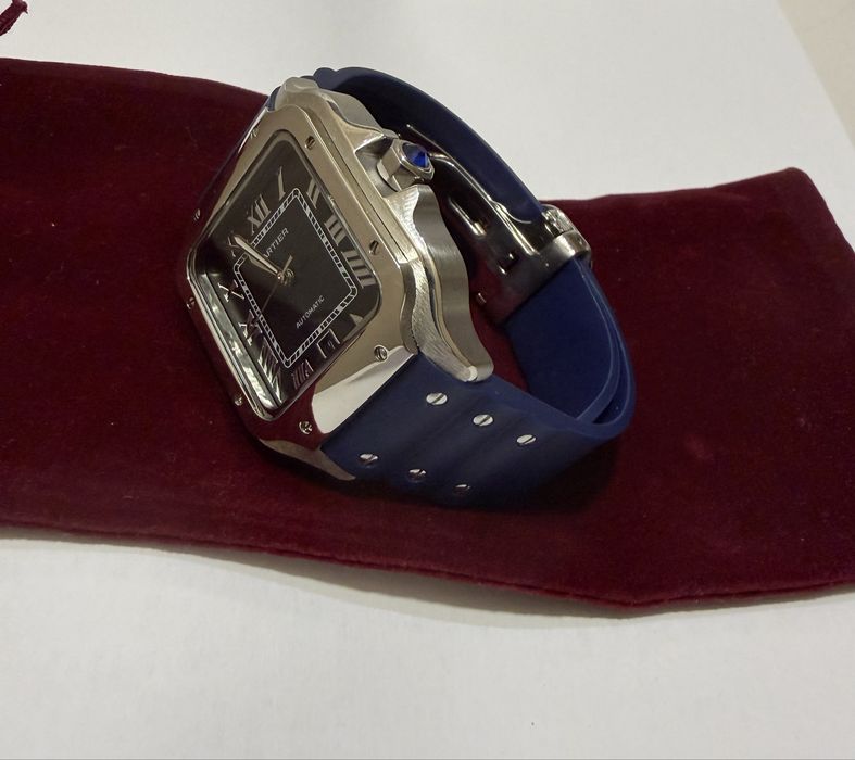 Cartier de santos blue