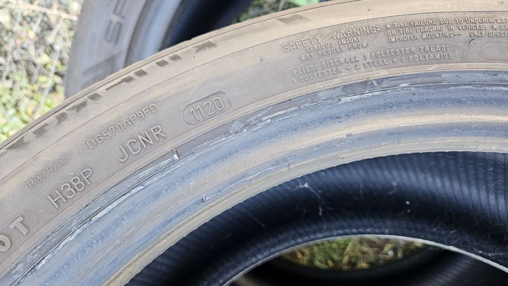 2бр гуми 235 45 17 дънлоп dunlop