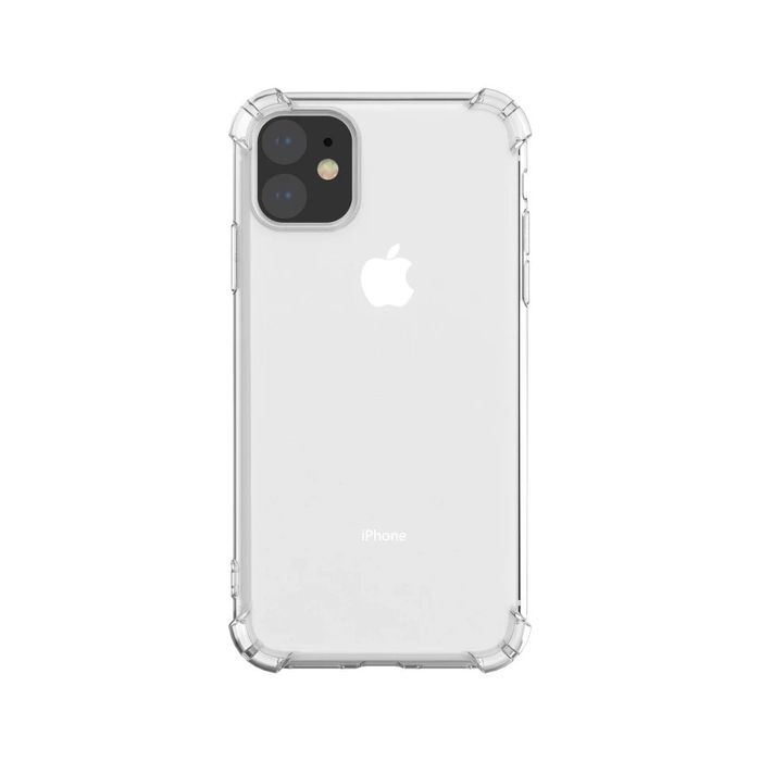 Husa Sillicon Bumper Anti Soc Line 0,5mm + Folie Sticla Iphone 11/12/13/14 PRO MAX