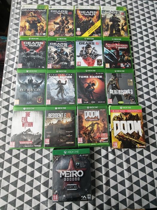Продавам xbox one и игри за xbox