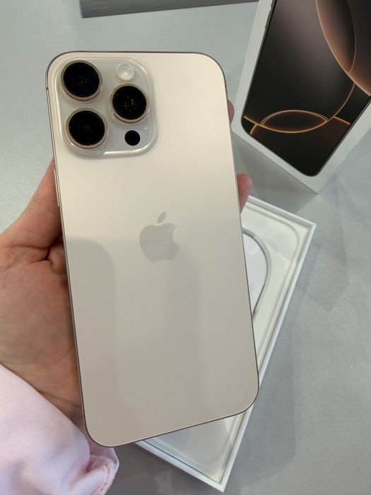 16 Pro Max 512 gb Desert Titanium