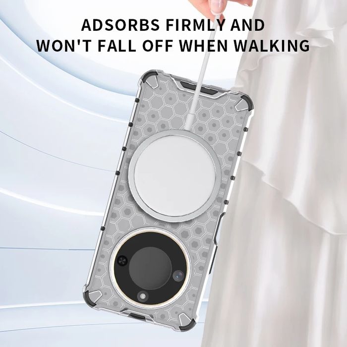 Honor Magic 7 Lite / HONEYCOMB MAGSAFE Удароустойчив кейс гръб