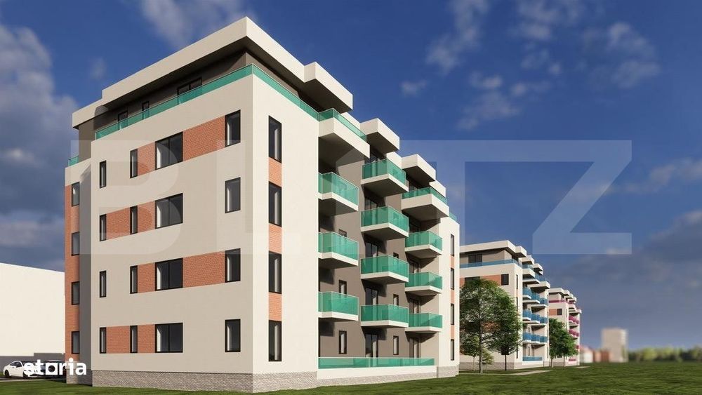 Apartament 3 camere 65,68 mp Green Residence