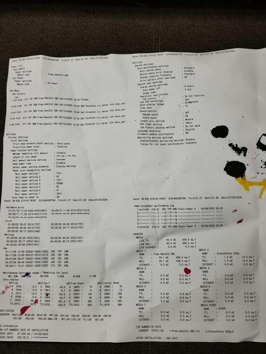 Plotter Canon TM-200