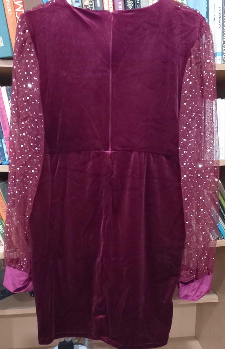 Рокля от кадифе 2222