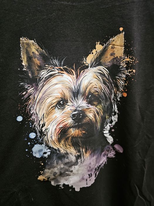 Tricouri premium SOSO unisex, noi - Yorkshire terrier & Bichon