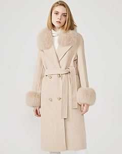 Palton Dama din Lână Cașmir - Palton Dama iarna-Paltoane Dama Elegante