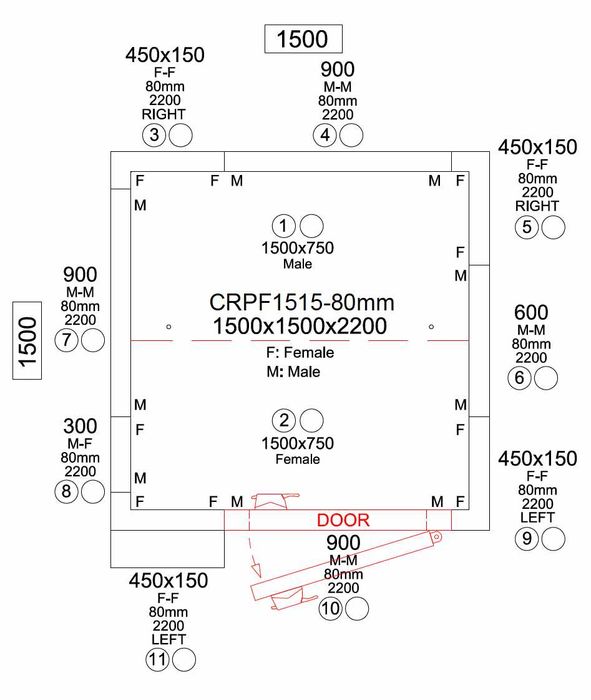 Camera Frigorifica Completa/ Montaj si Transport Inclus/ 150x150x220cm