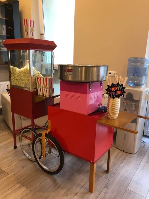 Popcorn / Vata de Zahar pe Bat / Limonada