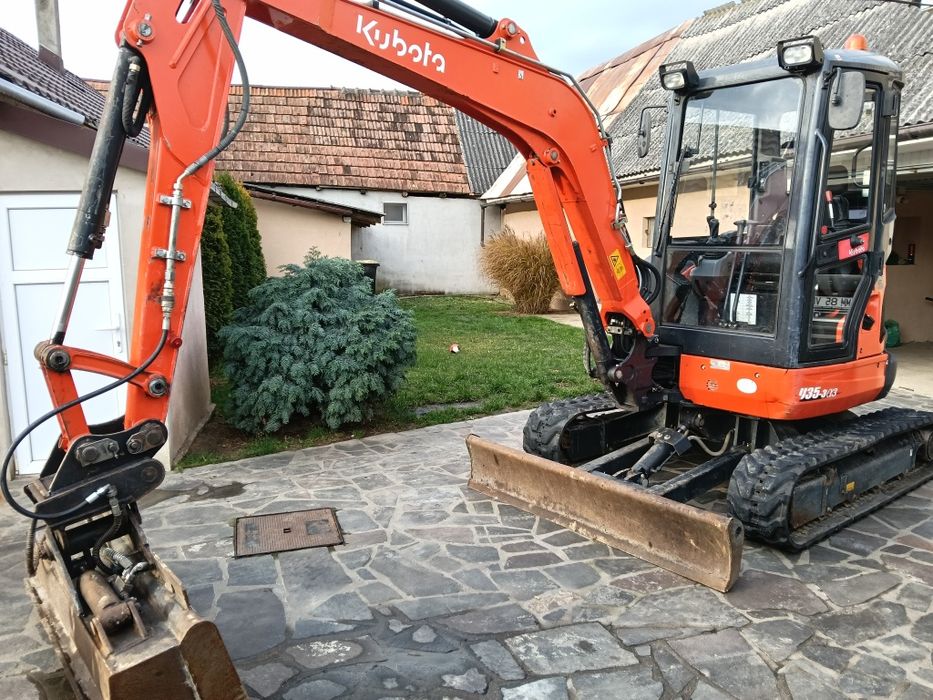 Miniexcavator kubota u 35