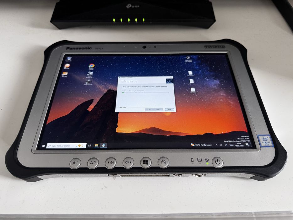 Panasonic FZ-G1 MK5 8GB RAM 256GB SSD windows таблет toughbook toughpad VCDS Star диагностика автомобилна диагностика Delphi Autocom