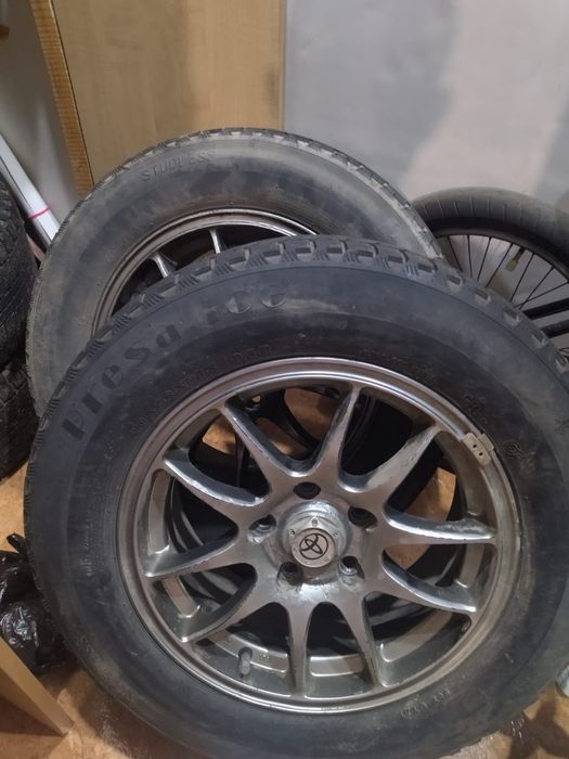 Титановые диски с резиной