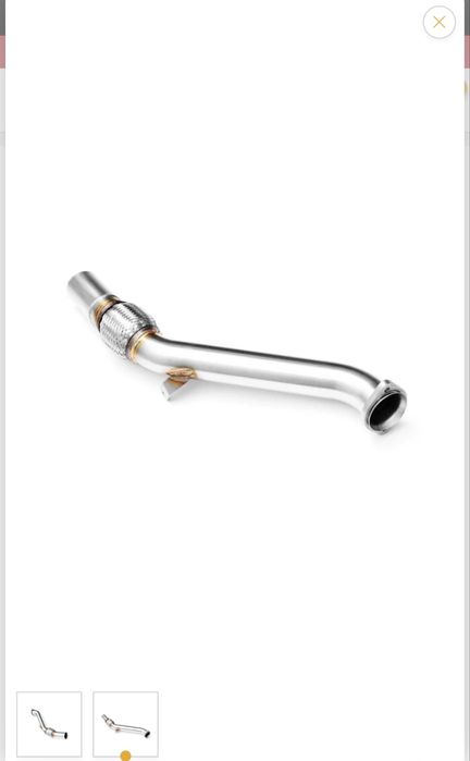Даунпайп БМВ Е60, Е61 525д, 530д M57N (Евро 3) Emission standard - Euro 3. Downpipe BMW E60, E61 M57N 525d, 530d