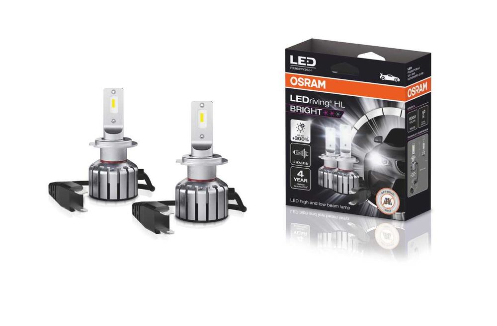 Becuri LED H7/H18 OSRAM LEDriving Intense 64210DWINT-2HFB