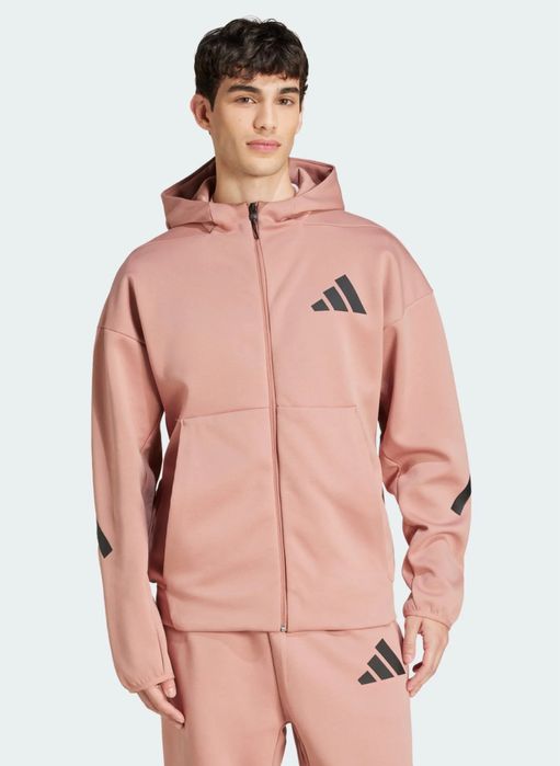 Adidas Z.N.E. Full Zip Hoodie ОРИГИНАЛЕН мъжки сиичър - L