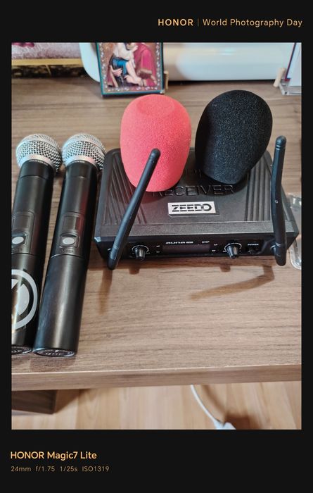 Set microfon wireless Auna pro Uhf