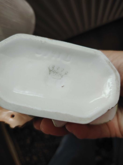 Set bibelou vintage Dresda și vaze miniaturale Seltmann Weiden