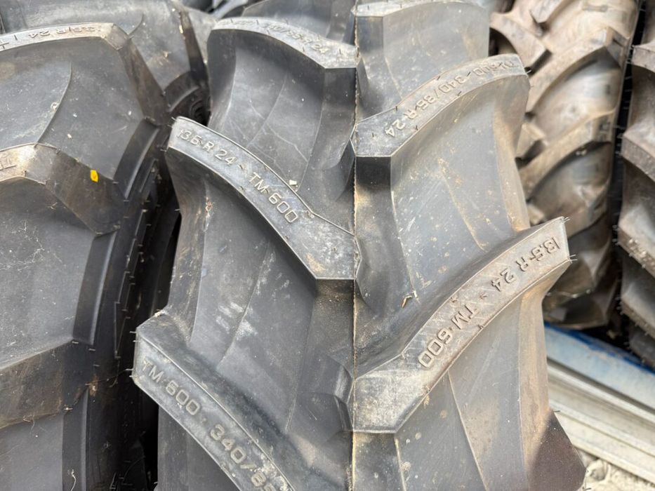 ANVELOPA 340/85 R24 TRELLEBORG TM600 125A8/122B TL  Cauciucuri tractor, Fiat, Case, Fendt, John Deere, New Holland, Massey Ferguson, UTB   Cauciucuri